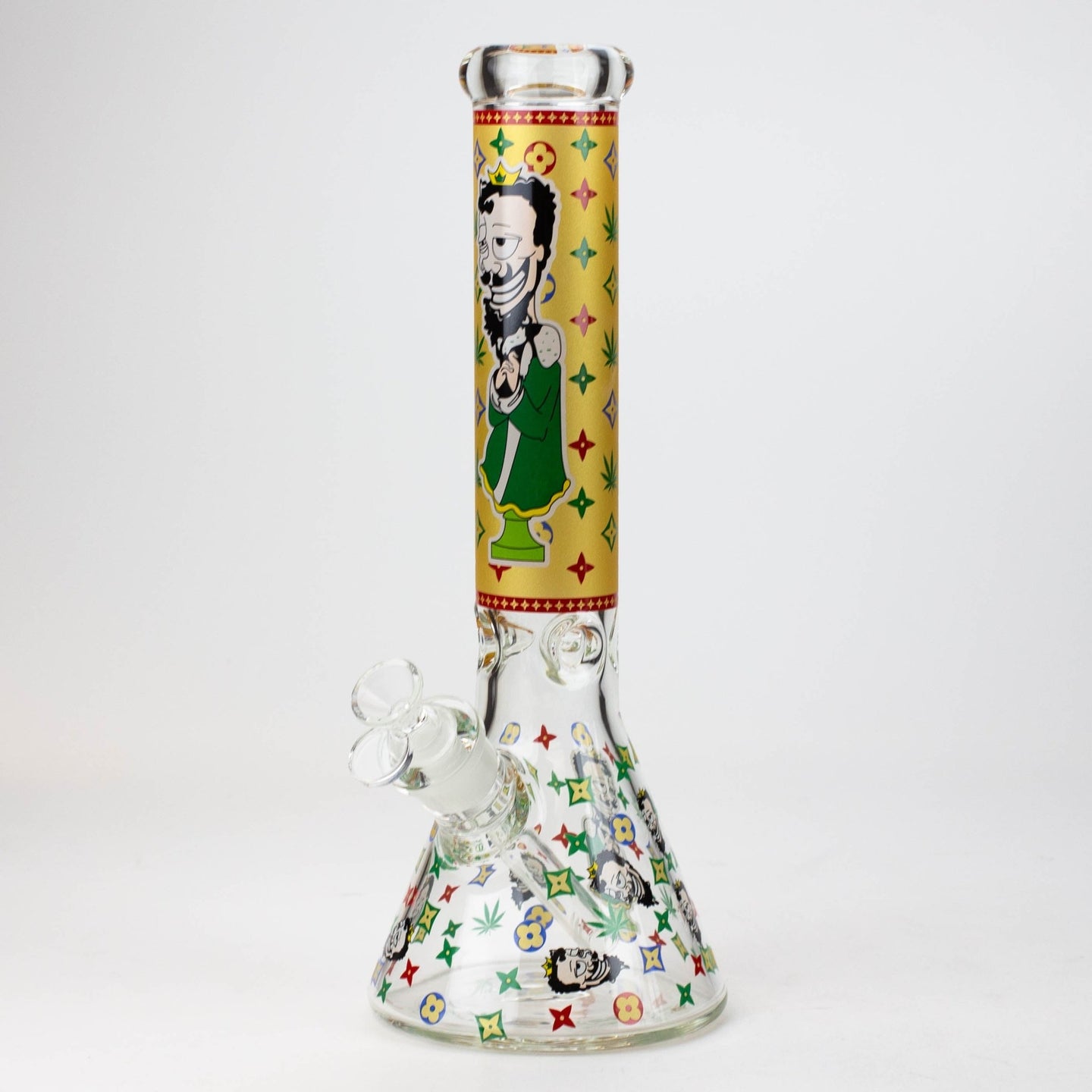 Dope Squad 14" 7mm Beaker Bong - Glasss Station