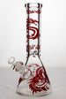 Dragon 12" 9mm Glass Beaker Bong - Glasss Station