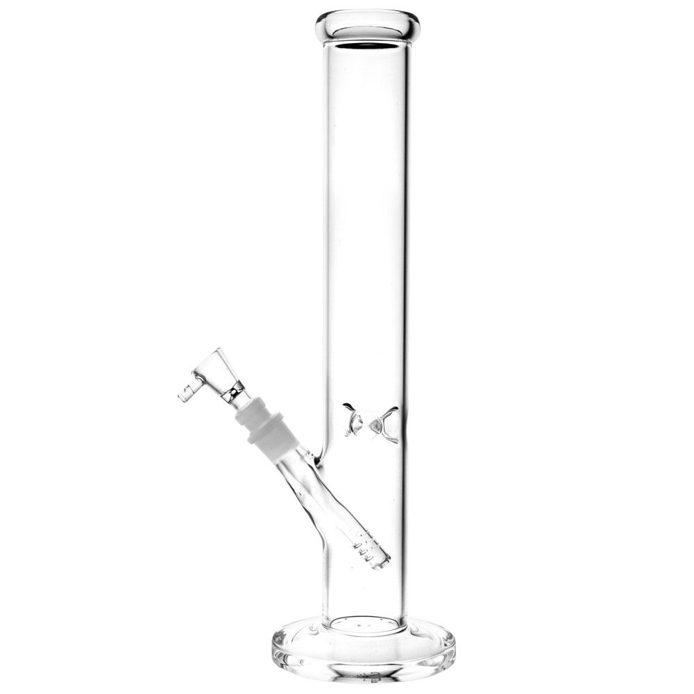 Effortless Straight Tube Glass Bong - Glasss Station