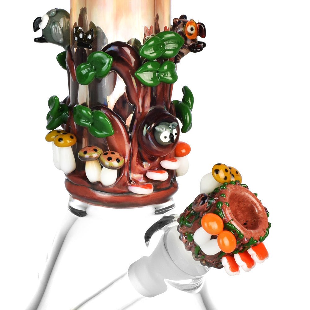 Empire Glassworks 8" Renew the Redwood Baby Beaker Water Pipe - Glasss Station