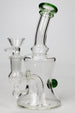 Fixed 3 Hole Diffuser 2-in-1 6" Skirt Bubbler - Glasss Station