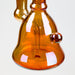 Fixed 3 Hole Diffuser 6" Bell Metallic Tinted Bubbler - Glasss Station