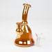 Fixed 3 Hole Diffuser 6" Bell Metallic Tinted Bubbler - Glasss Station