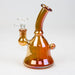 Fixed 3 Hole Diffuser 6" Bell Metallic Tinted Bubbler - Glasss Station