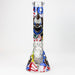 Freaky Clown 14" 7mm Glow in the Dark Beaker Bong - Glasss Station