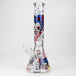 Freaky Clown 14" 7mm Glow in the Dark Beaker Bong - Glasss Station