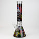 Freaky Clown 14" 7mm Glow in the Dark Beaker Bong - Glasss Station