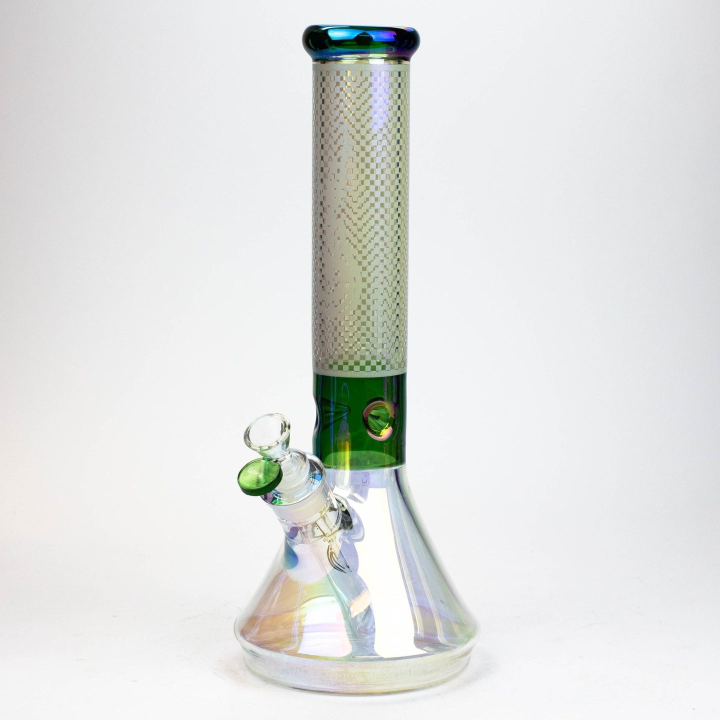 Genie 13" Electroplated Glass Beaker Bong - Glasss Station