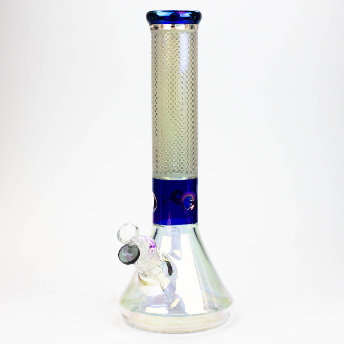 Genie 13" Electroplated Glass Beaker Bong - Glasss Station