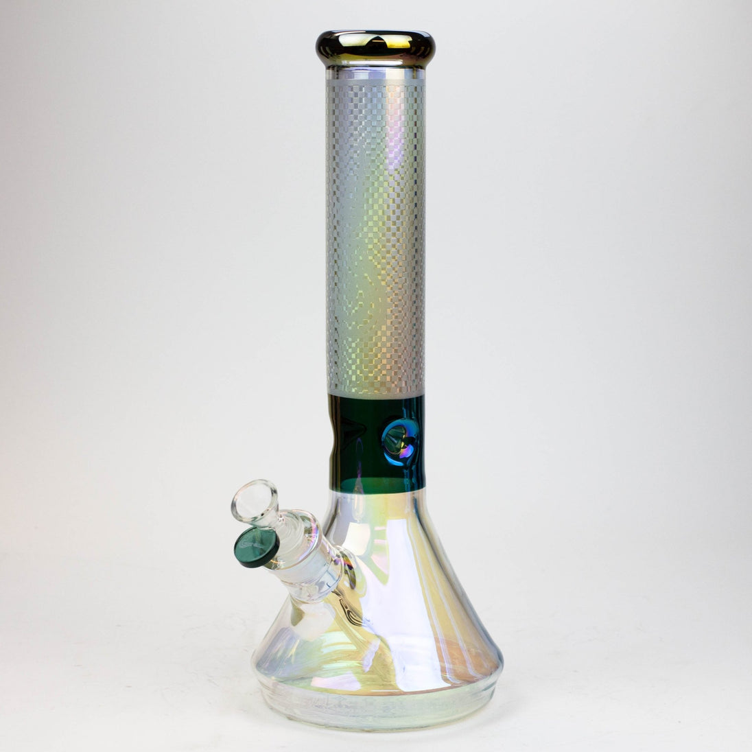 Genie 13" Electroplated Glass Beaker Bong - Glasss Station