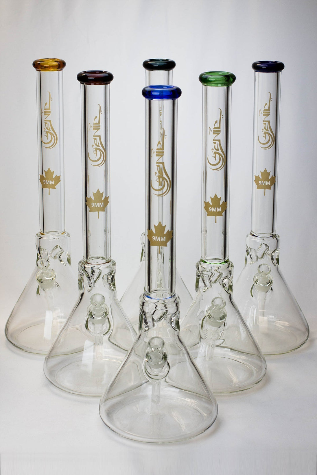 GENIE 23" 9mm Giant Beaker Bong - Glasss Station