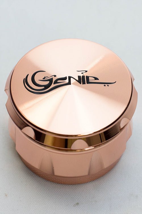 Genie 4 Part Rose Gold Herb Grinder - Glasss Station