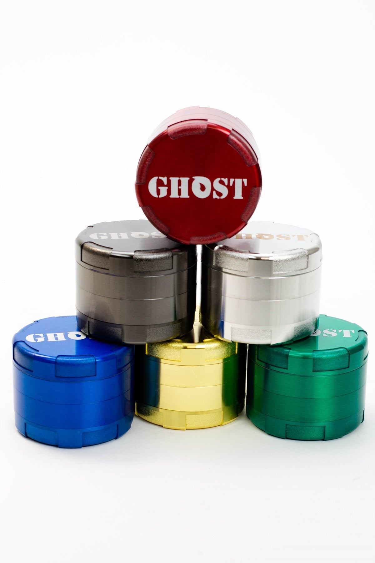 GHOST 4 Part Large Herb Grinder - Glasss Station