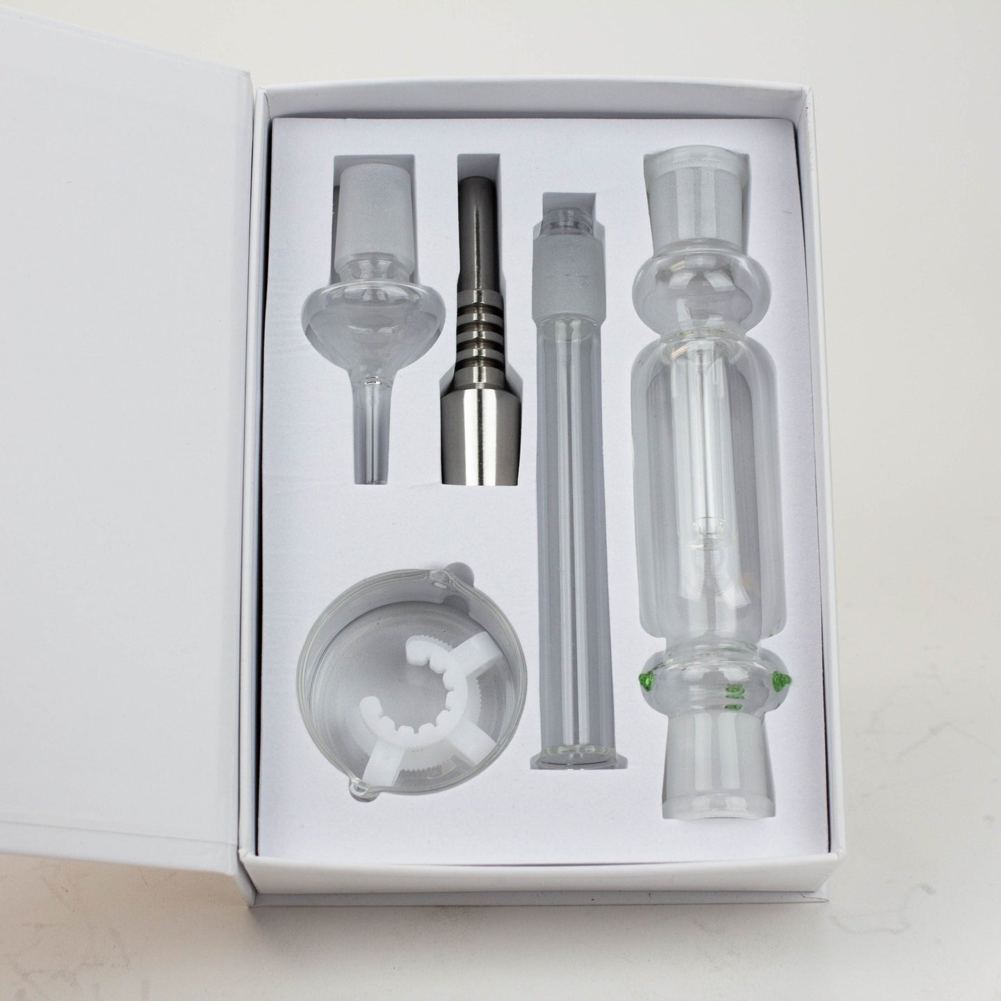Glass and Titanium Nectar Collector Kit - Glasss Station