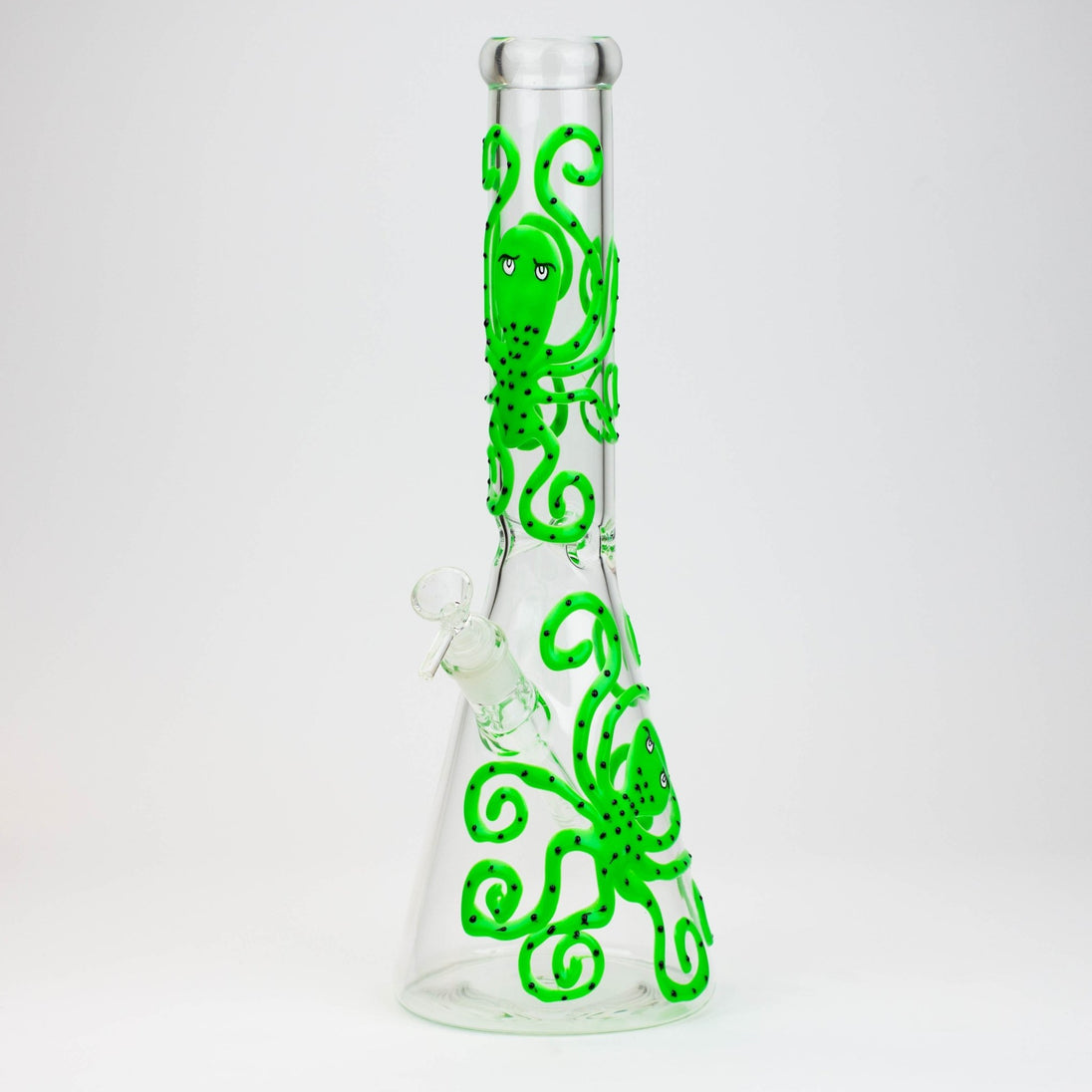 Glow in the Dark 15.5" Beaker Bong - Glasss Station