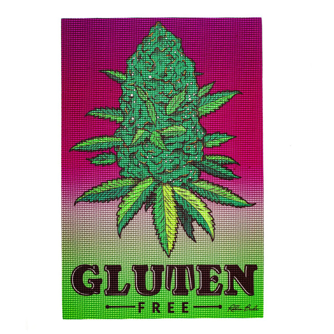 Gluten Free 8x11 Dab Mat - Glasss Station