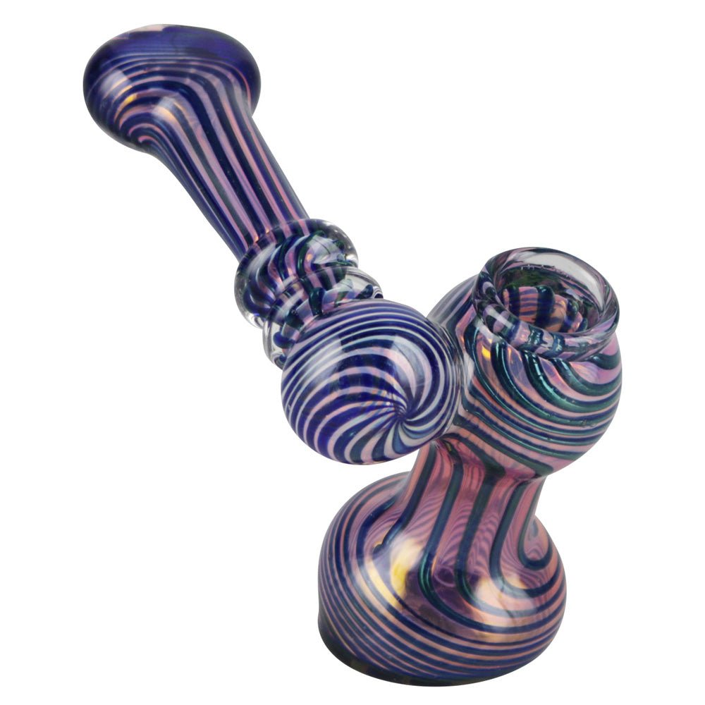 Gold Fumed 3.5" Sidecar Bubbler - Glasss Station