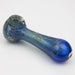 Gold Fumed 5" Blue Hand Pipe - Glasss Station