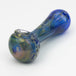 Gold Fumed 5" Blue Hand Pipe - Glasss Station