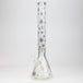 Gold Leaf 19.5" 9mm Beaker Bong - Glasss Station