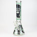 Gorilla Glow in the Dark 14" 7mm Beaker Bong - Glasss Station