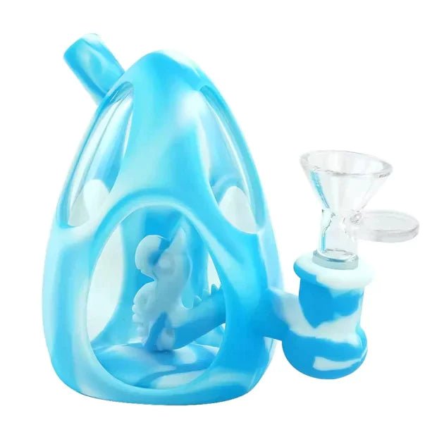 Gotoke | 4.4" YOSHI EGG SILICONE GLASS BUBBLER - Glasss Station