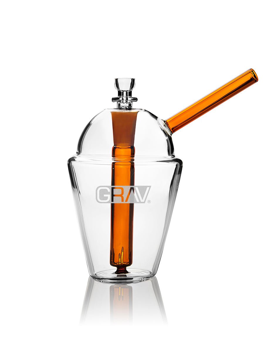 GRAV Assorted Colors Slush Cup Bubbler - Glasss Station