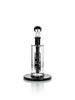 GRAV Medium Upright Black Accents Bubbler - Glasss Station