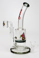 HAZE 8" 2-in-1 Honeycomb Diffuser Bent Neck Dab Bong/Rig - Glasss Station