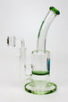 HAZE 8" 2-in-1 Honeycomb Diffuser Bent Neck Dab Bong/Rig - Glasss Station