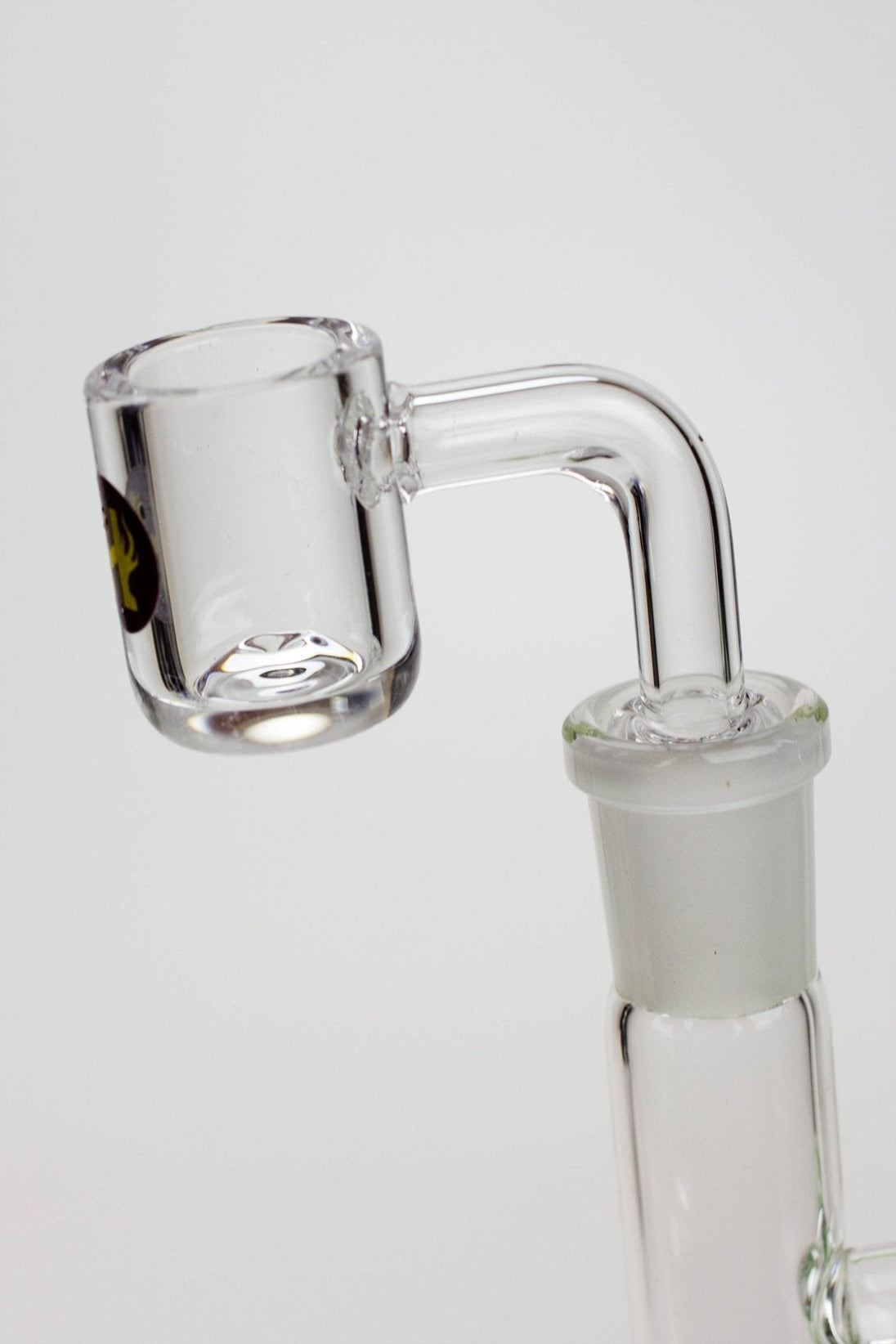 HAZE 8" 2-in-1 Honeycomb Diffuser Bent Neck Dab Bong/Rig - Glasss Station