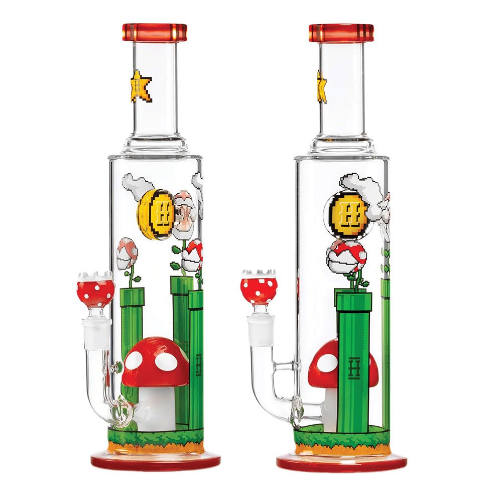 Hemper Gaming Flower Glass Water Pipe - Glasss Station