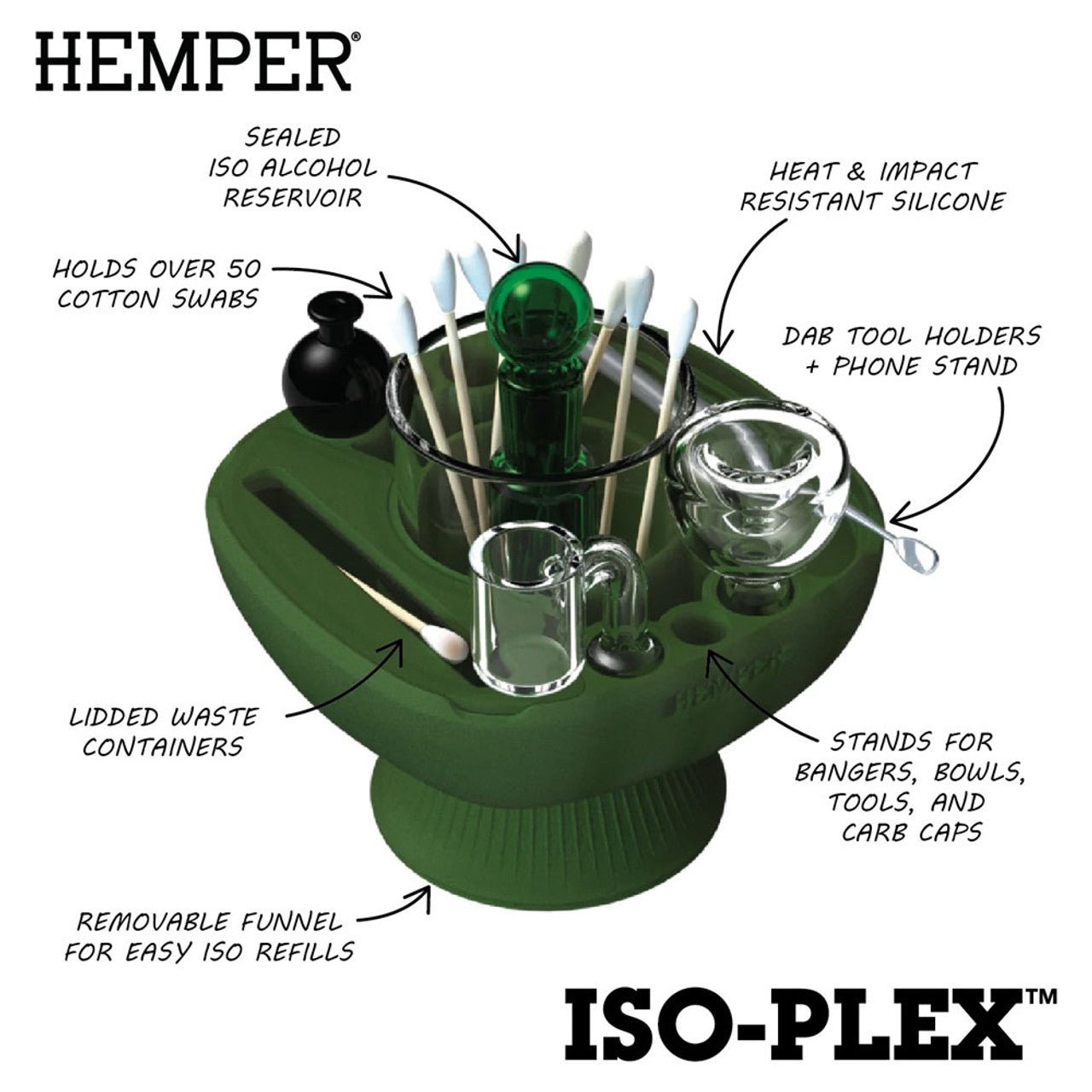 Hemper Iso-Plex Cleaning Station - Glasss Station