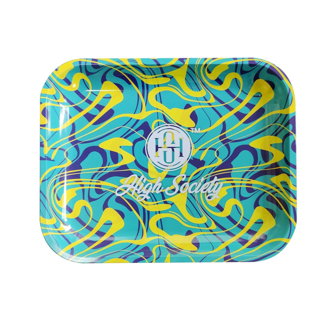 High Society Large Shaman Rolling Tray - Glasss Station