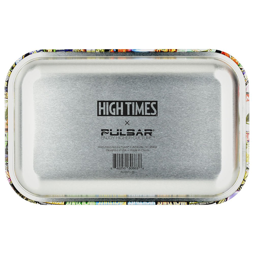 High Times x Pulsar Covers Collage Metal Rolling Tray - Glasss Station