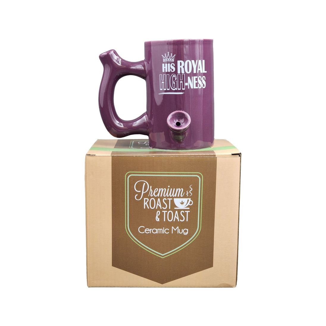 His Royal Highness Large Purple Mug - Glasss Station