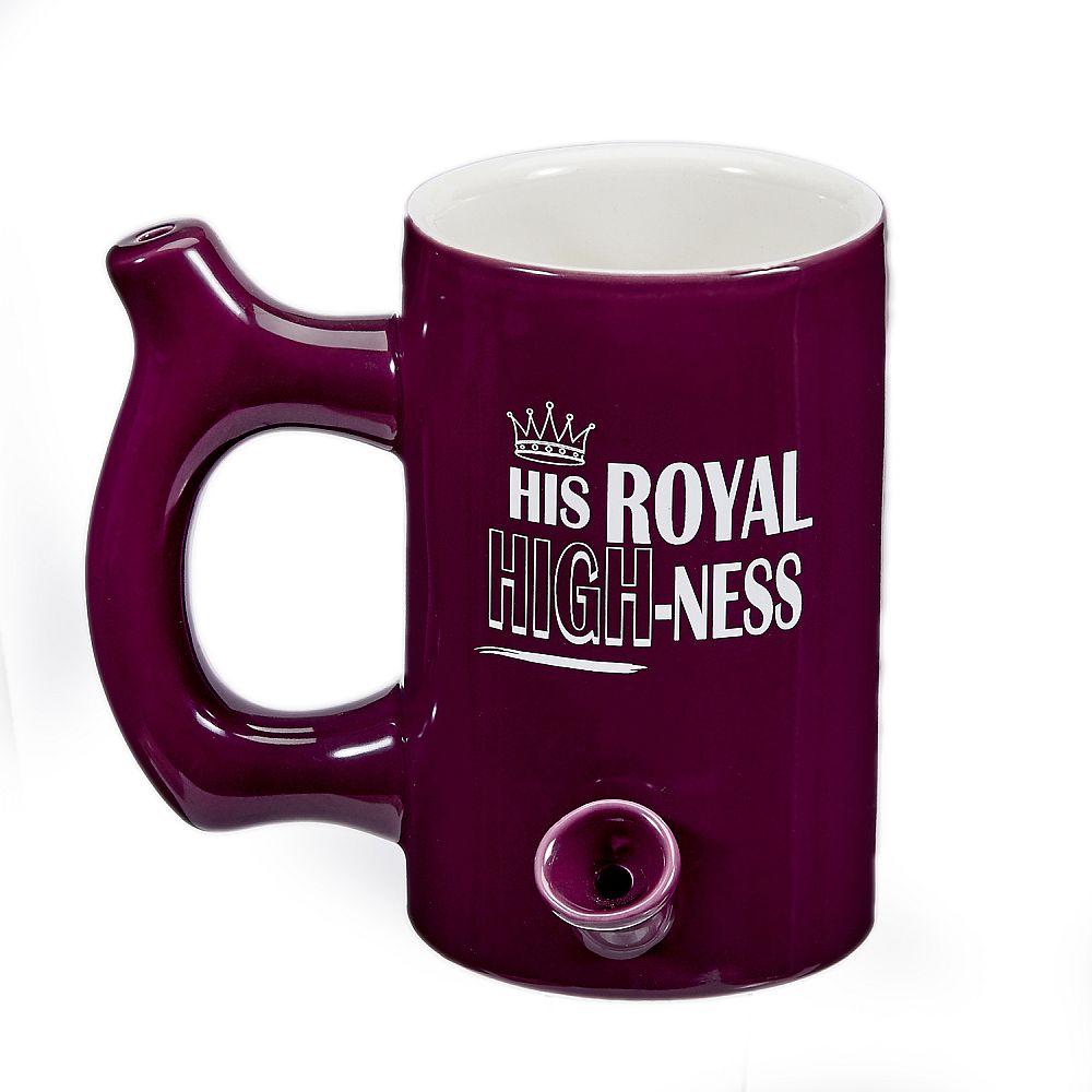 His Royal Highness Large Purple Mug - Glasss Station