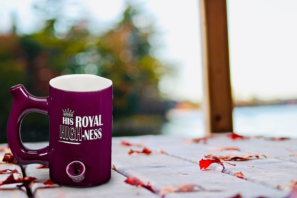 His Royal Highness Large Purple Mug - Glasss Station