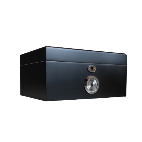 Humboldt Humidor 12 Strain Original Black Humidor - Glasss Station