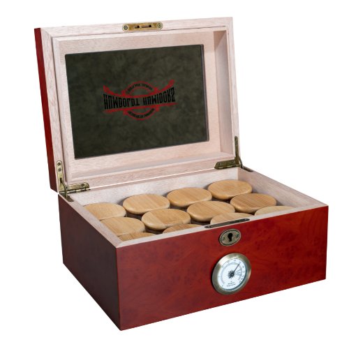 Humboldt Humidor 12 Strain Original Burl Humidor - Glasss Station