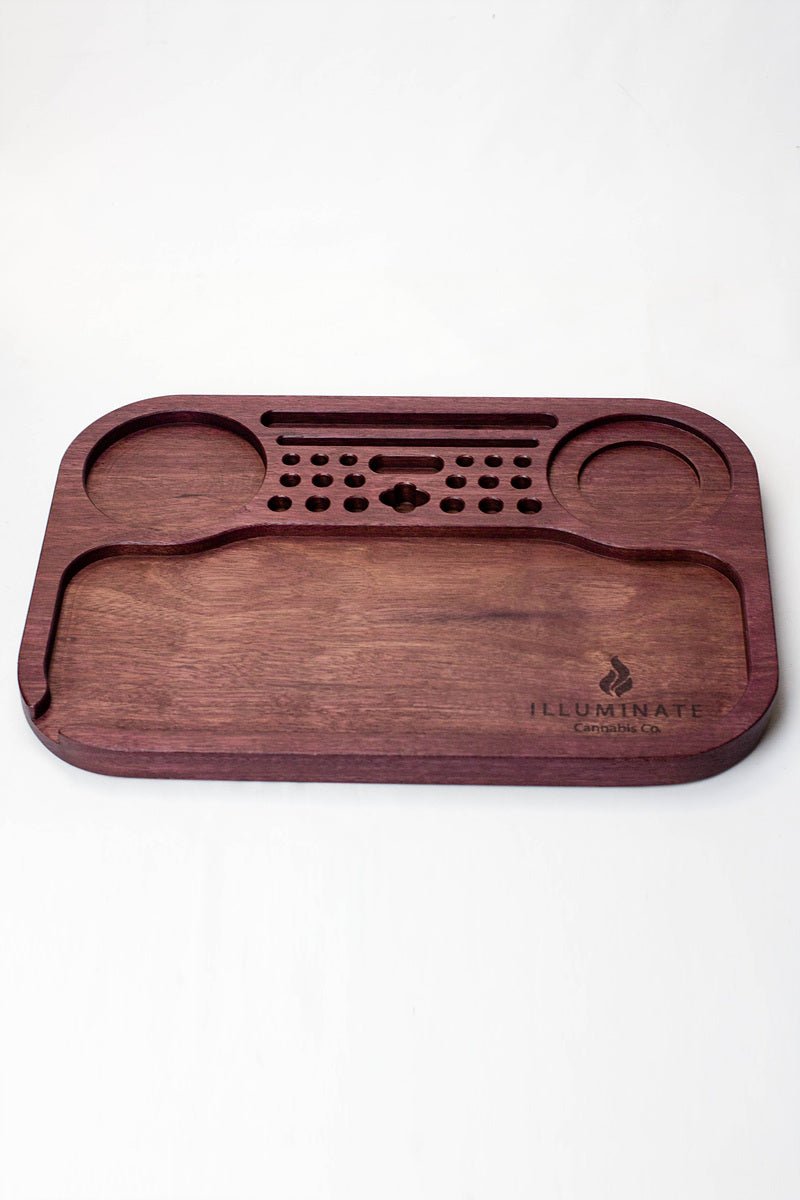 Illuminate Purple Heart King Size Rolling Tray - Glasss Station