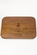 Illuminate Walnut King Size Rolling Tray - Glasss Station