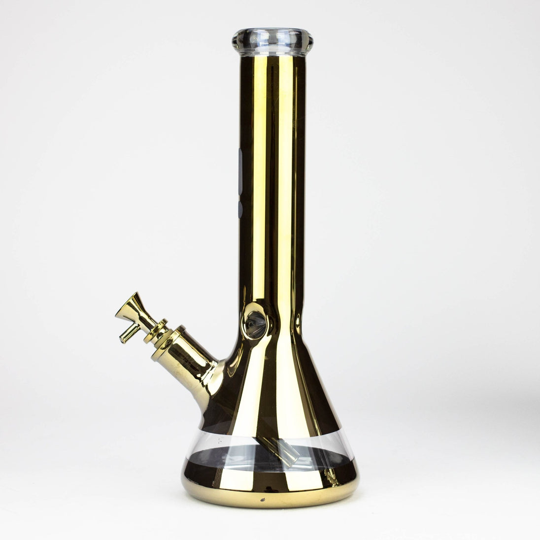 Infyniti 13.5" 7mm Metallic Classic Beaker Bong - Glasss Station