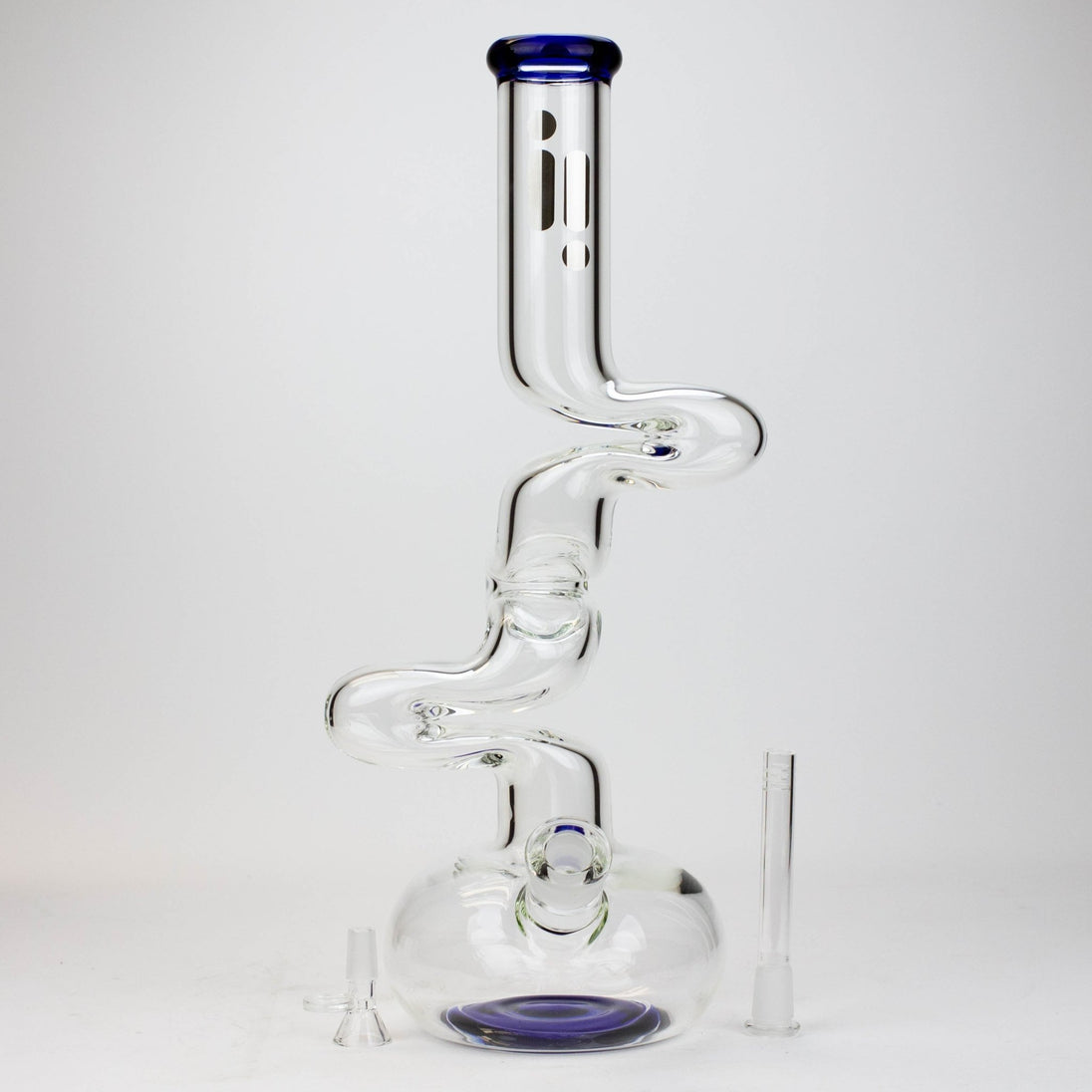 Infyniti 17.5" 7mm King Zong Glass Bong - Glasss Station