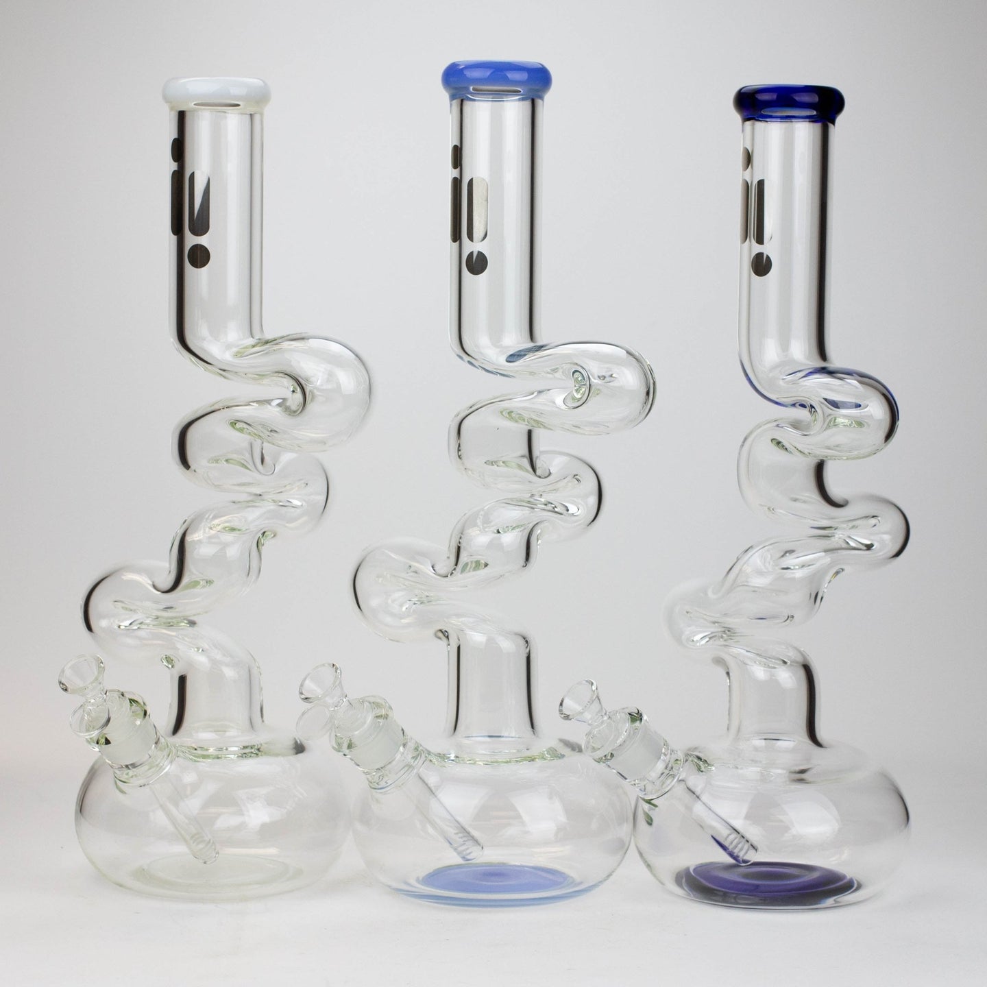 Infyniti 17.5" 7mm King Zong Glass Bong - Glasss Station