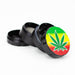 Infyniti 4 Part Mini Rasta Leaf Grinder - Glasss Station