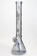 Infyniti Snowflake 18" 7mm Metallic Beaker Bong - Glasss Station