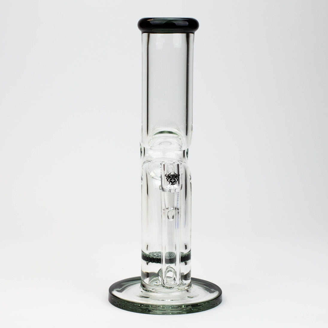 Kink Zong 11.5" 2-in-1 7mm Glass Tube Bong - Glasss Station