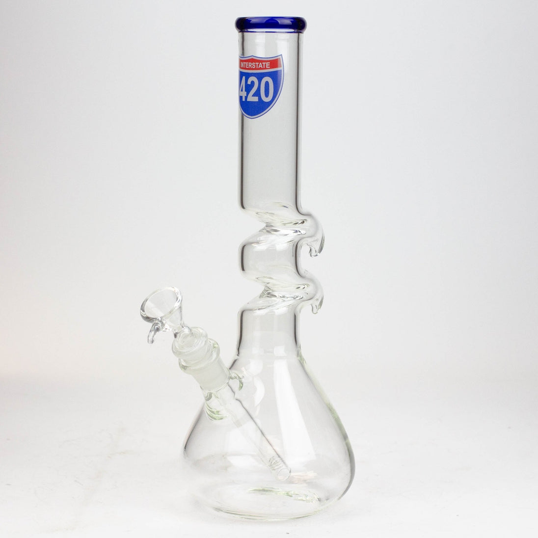 Kink Zong 12" Water Bong - Glasss Station