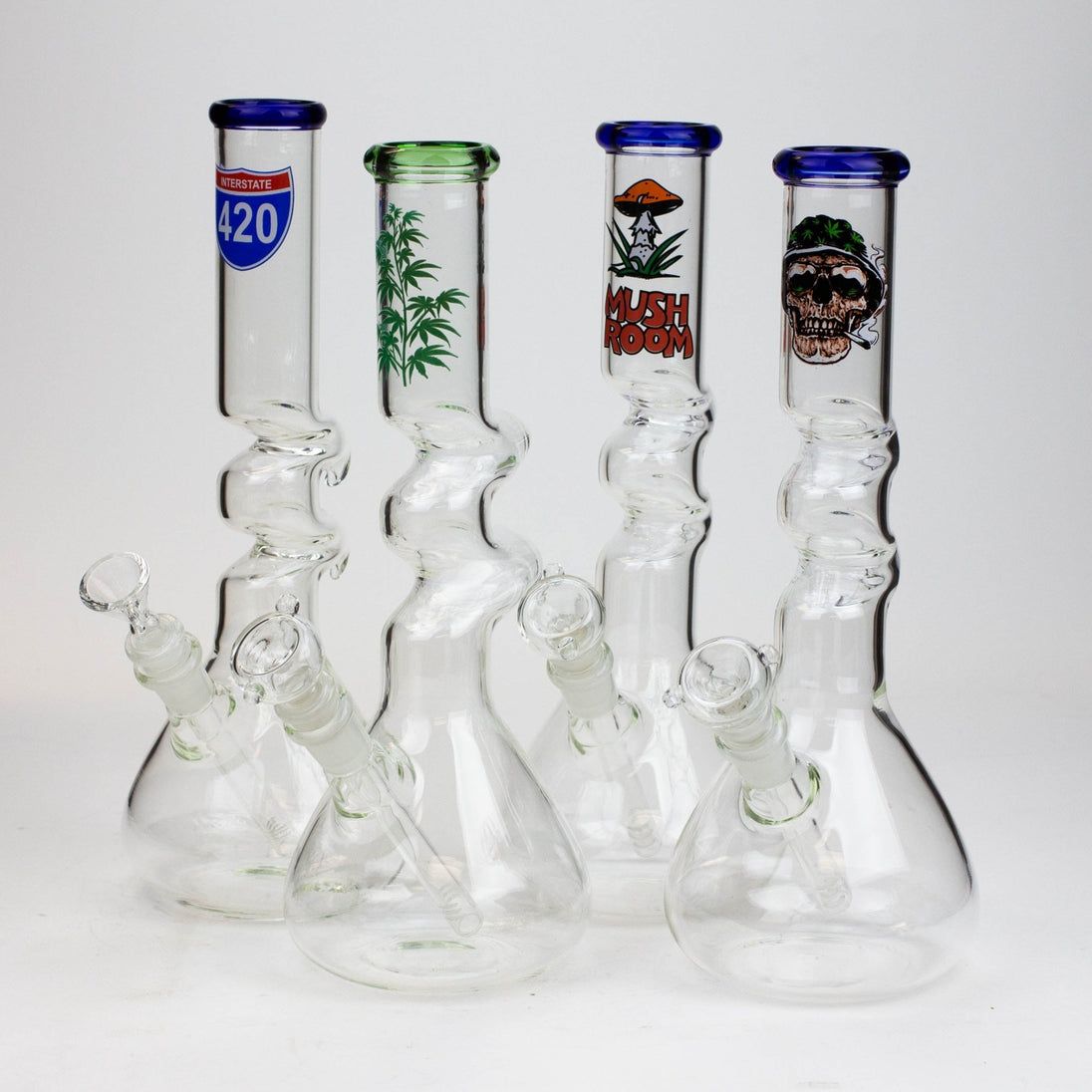 Kink Zong 12" Water Bong - Glasss Station